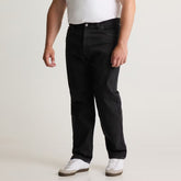 MC gordn easy relex fit stretchable Black jeans for men